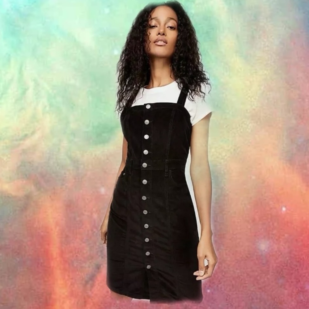 Free People Overall Corduroy Skirt ✨